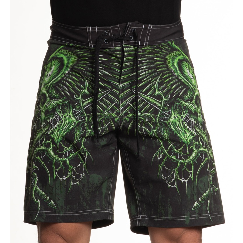 Toxic Wrath Boardshort|BLACK/GREEN|28|29|30|31|32|33|34|36|38|40|42
