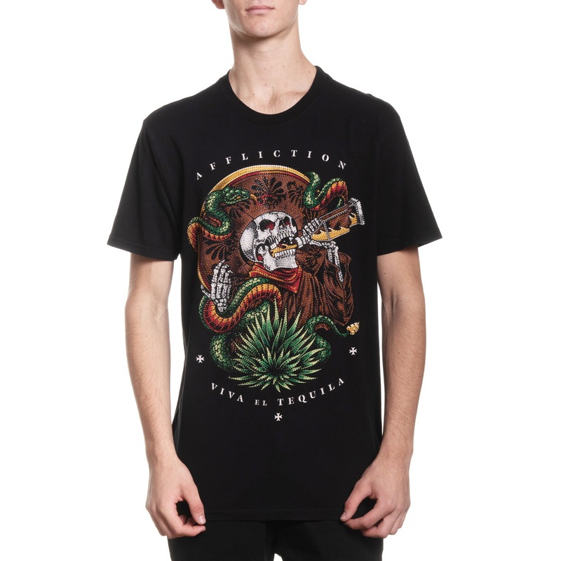 Viva El Tequila Tee|BLACK|XS|S|M|L|XL|2X|3X|4X