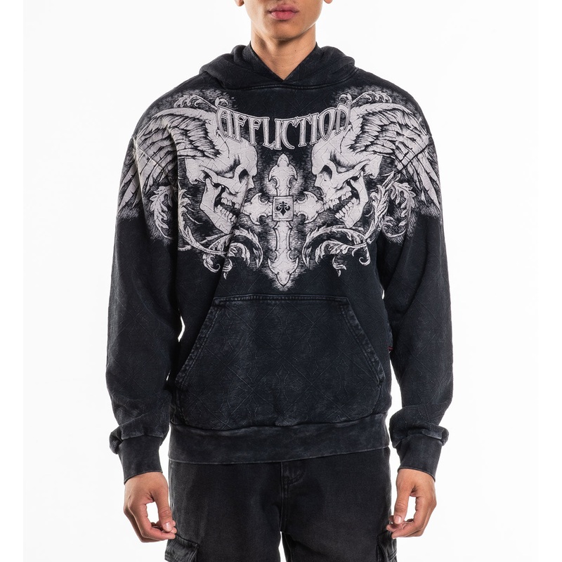 Winged Up Hoodie|BLACK LAVA WASH|XS|S|M|L|XL|2X|3X|4X