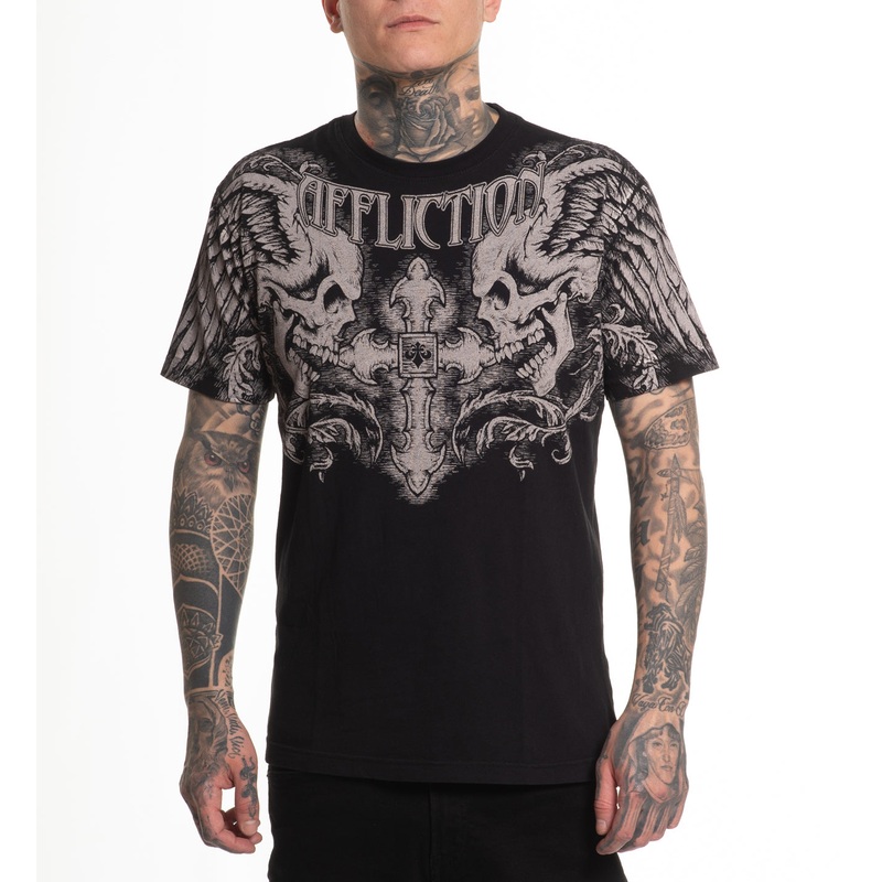 Winged Up Tee|BLACK|XS|S|M|L|XL|2X|3X|4X