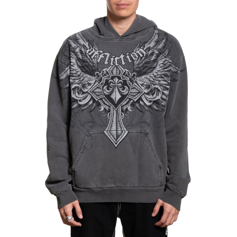 Ayala Hoodie|VTG.BLACK PIGMENT DYE|XS|S|M|L|XL|2X|3X|4X
