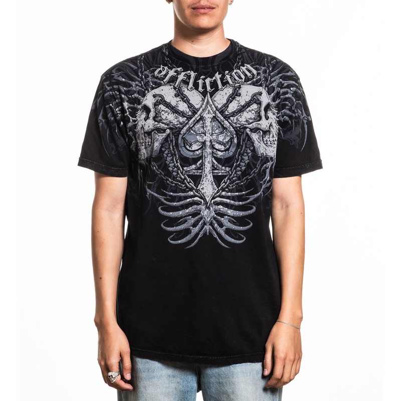 Charred Martyr Tee|BLACK LAVA WASH|XS|S|M|L|XL|2X|3X|4X