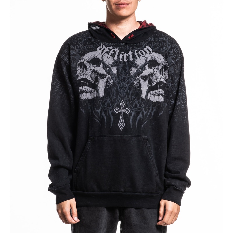 Decimation PO Hood|BLACK LAVA WASH|XS|S|M|L|XL|2X|3X|4X