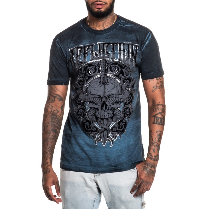 Distressed Mind Tee|TAPESTRY|XS|S|M|L|XL|2X|3X|4X