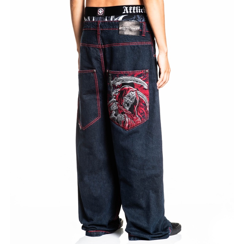 Extra Wide Reapers Web Pants|INDIGO|27|28|29|30|31|32|33|34|36|38|40|42|44