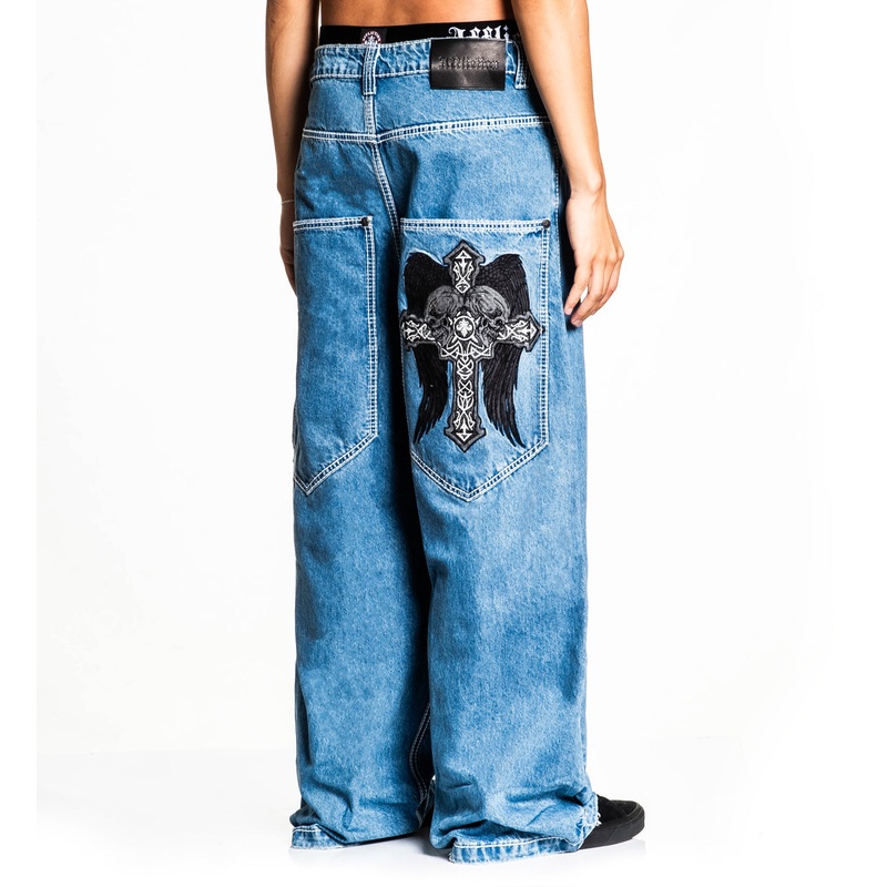 Extra Wide Seeker Pants|BLUE|27|28|29|30|31|32|33|34|36|38|40|42|44