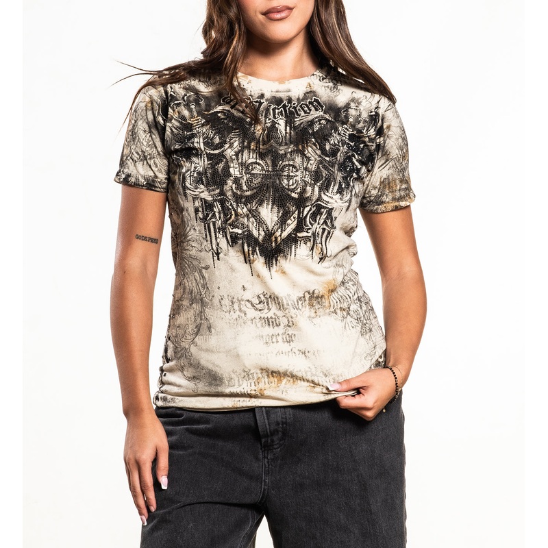 Misguided Saint Tee|SAND CRYSTAL WASH|XS|S|M|L|XL|2X