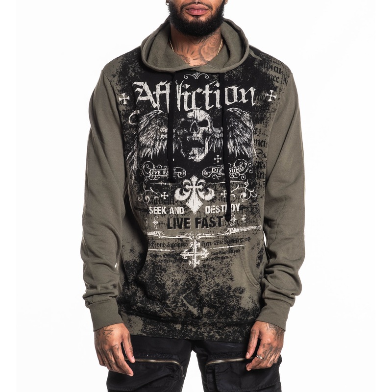 Oracle Po Hood|OLIVE GREEN LAVA WASH|XS|S|M|L|XL|2X|3X|4X