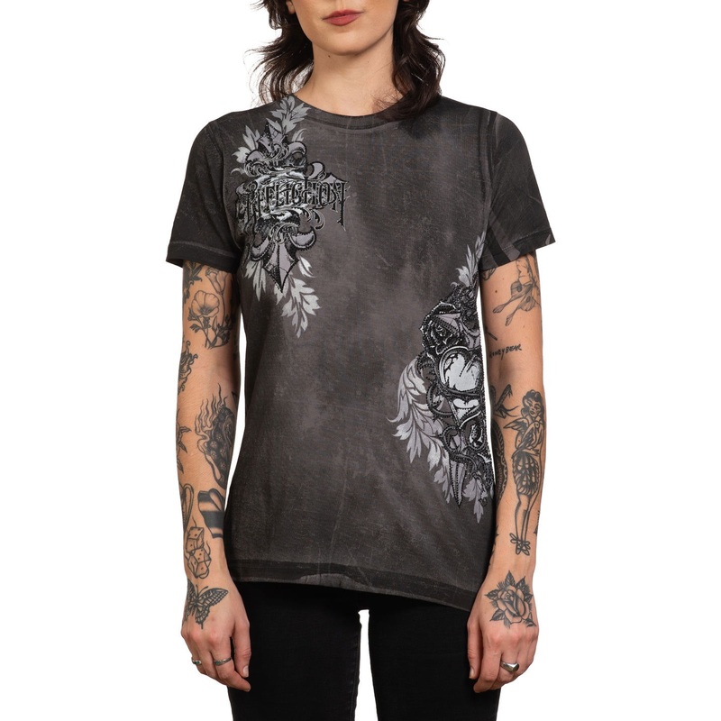 Seductive Tee|CHARCOAL|XS|S|M|L|XL|2X