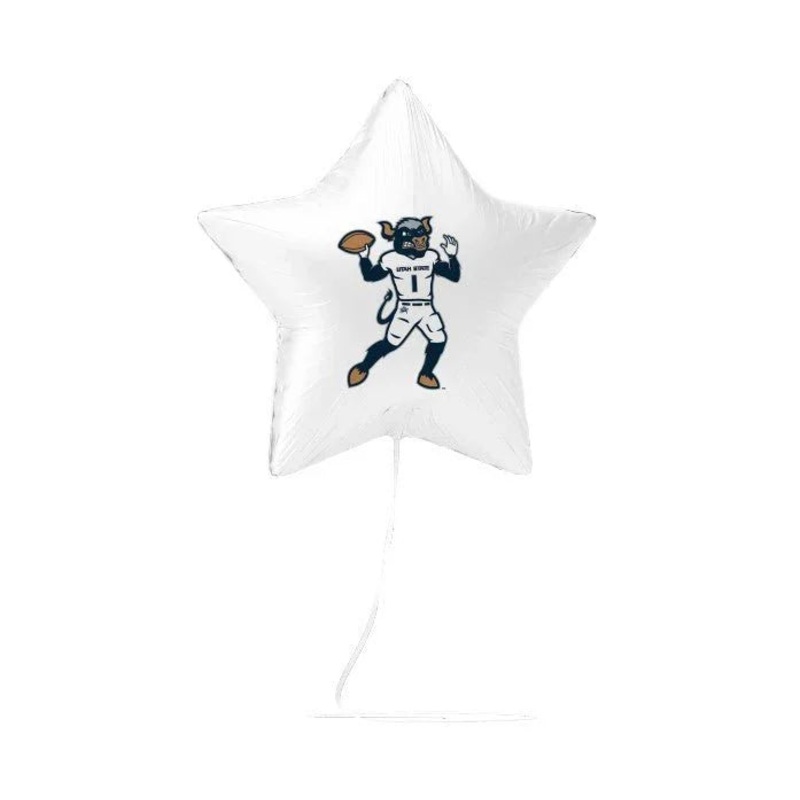 USU Big Blue Football Mylar Balloon 17 | 1 ct