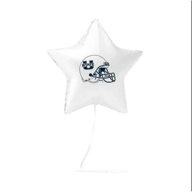 USU Football Helmet Mylar Balloon 17 | 1 ct