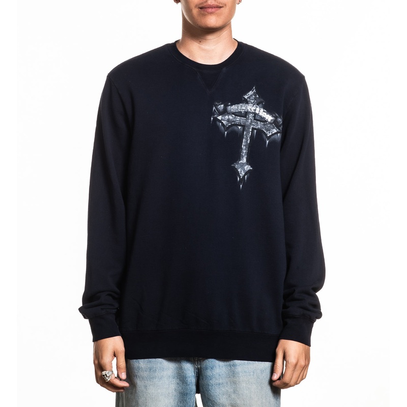 Wicked Crew Fleece|NAVY|XS|S|M|L|XL|2X|3X|4X