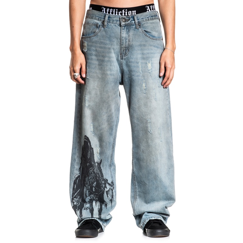 Wide Leg Black Night Denim|MECHANICS WASH|27|28|29|30|31|32|33|34|36|38|40|42|44