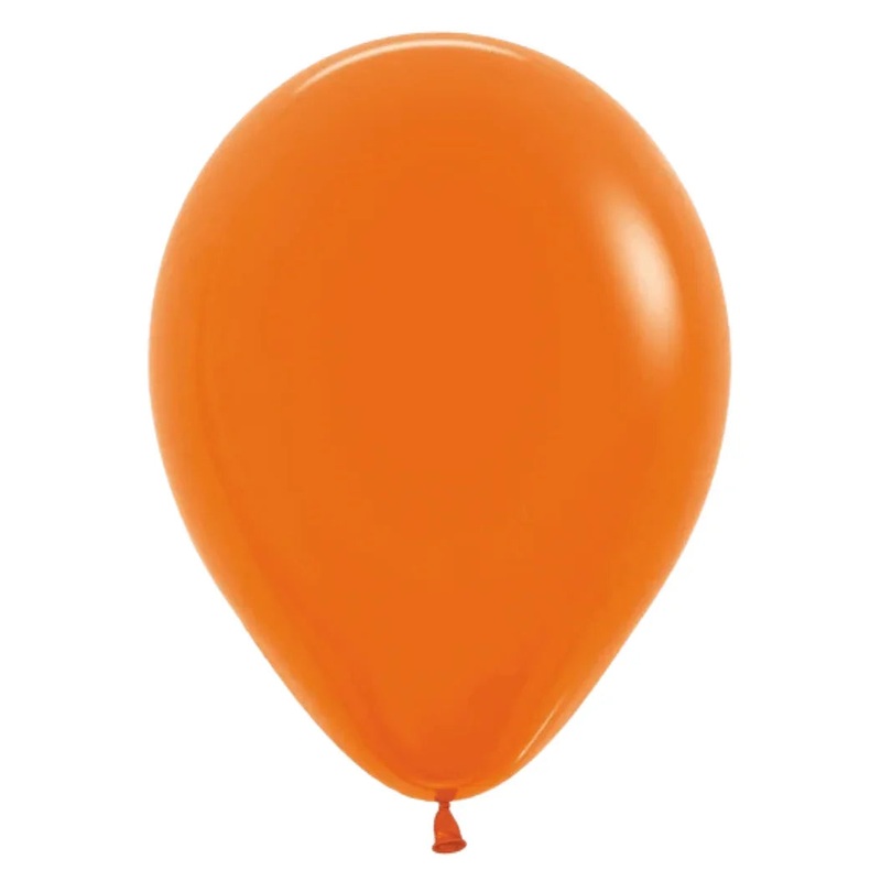 11 Sempertex Latex Balloon Pack, Orange | 100 ct