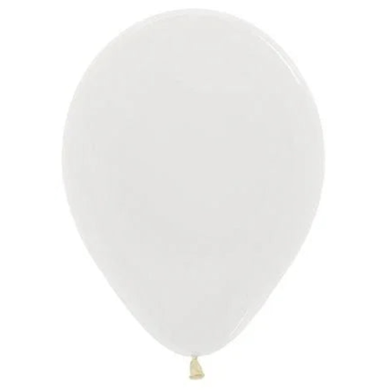18 Sempertex Latex Balloon Pack, Crystal Clear | 25 ct