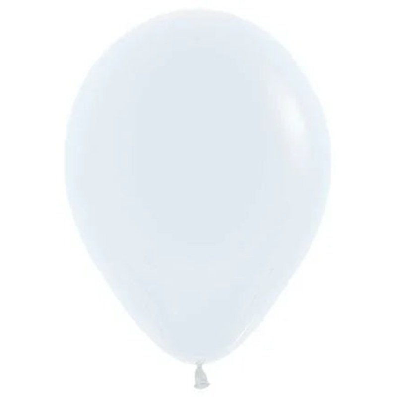 18 Sempertex Latex Balloon Pack, White | 25 ct