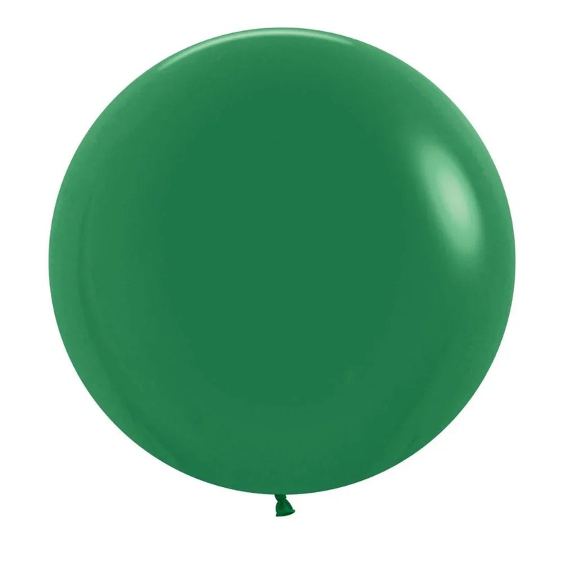 24 Sempertex Latex Balloon Pack, Forest Green | 10 ct