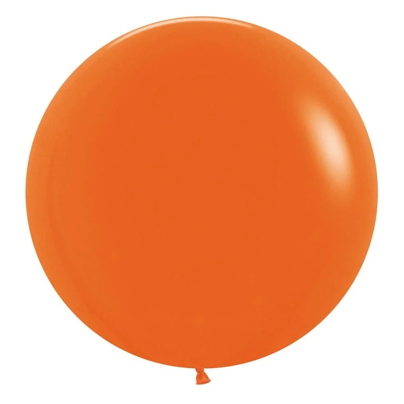 24 Sempertex Latex Balloon Pack, Orange | 10 ct