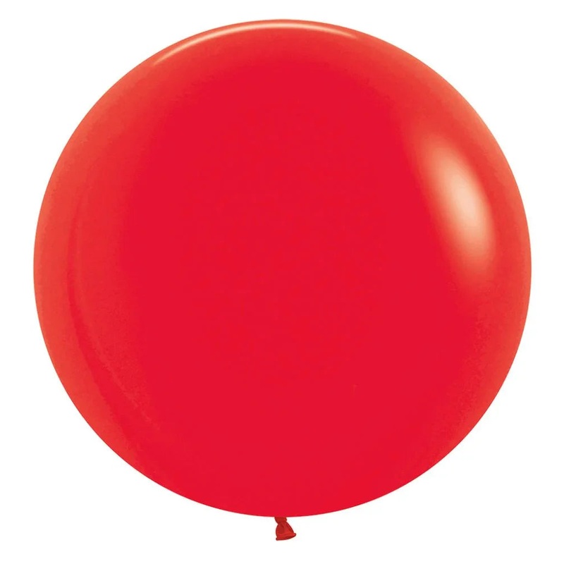 24 Sempertex Latex Balloon Pack, Red | 10 ct