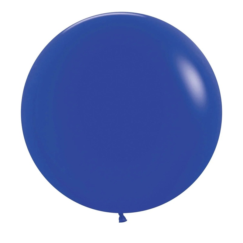 24 Sempertex Latex Balloon Pack, Royal Blue | 10 ct