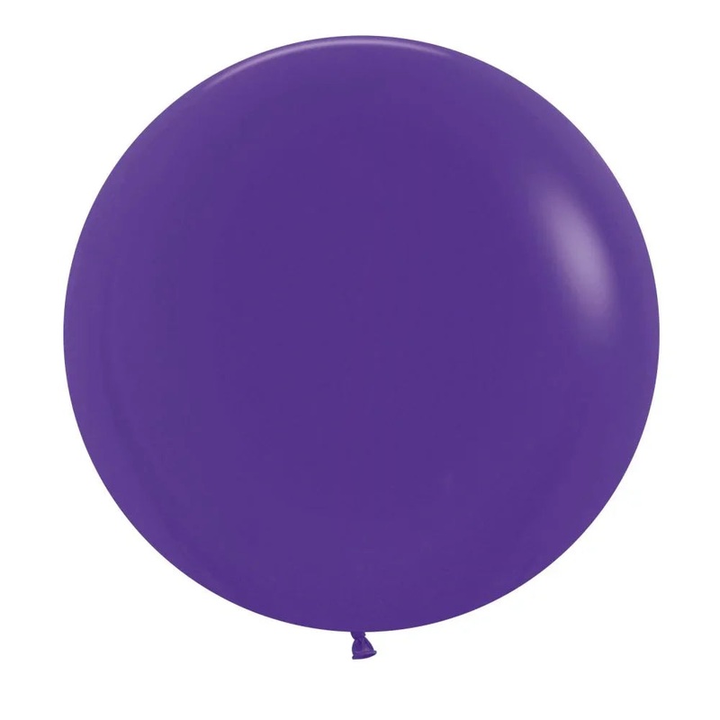 24 Sempertex Latex Balloon Pack, Violet | 10 ct