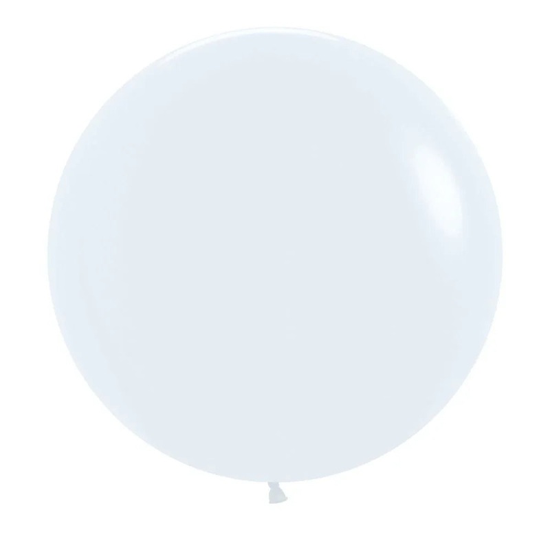 24 Sempertex Latex Balloon Pack, White | 10 ct