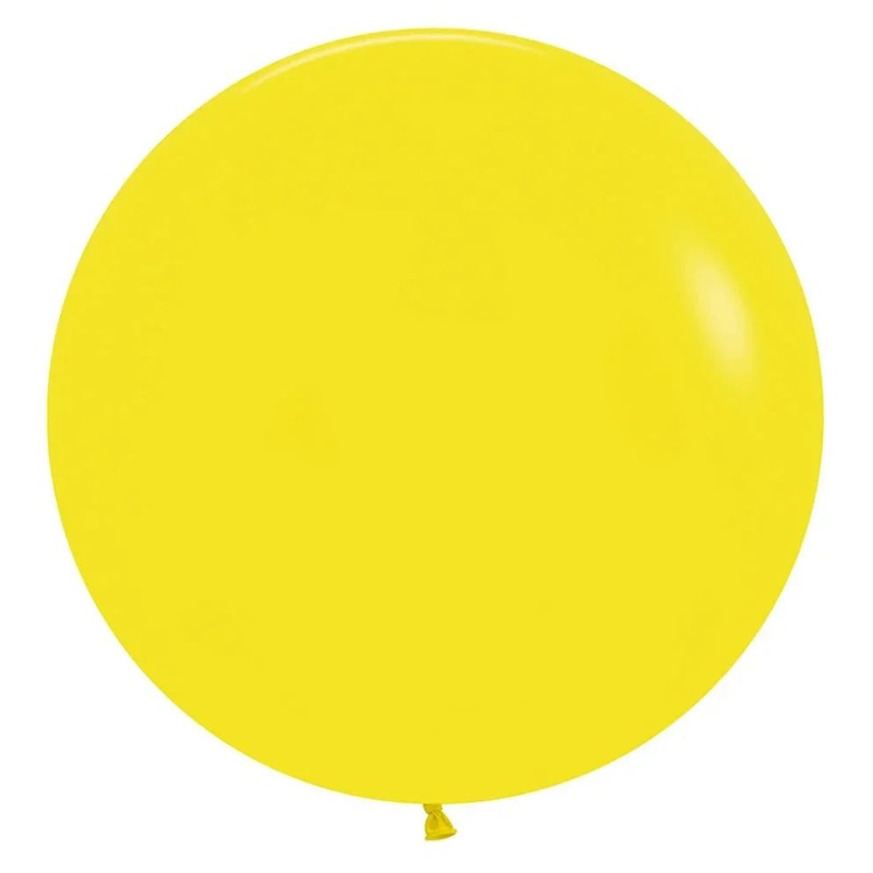 24 Sempertex Latex Balloon Pack, Yellow | 10 ct