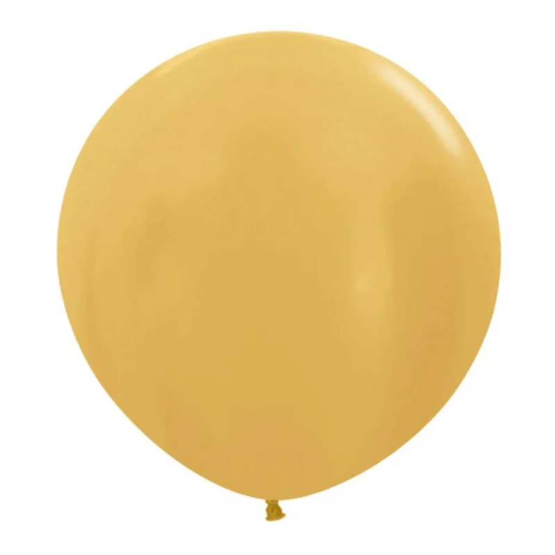 36 Sempertex Latex Balloon Pack, Metallic Gold | 2 ct