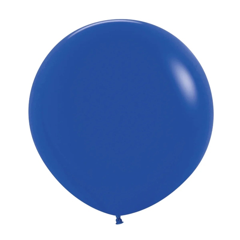 36 Sempertex Latex Balloon Pack, Royal Blue | 2 ct