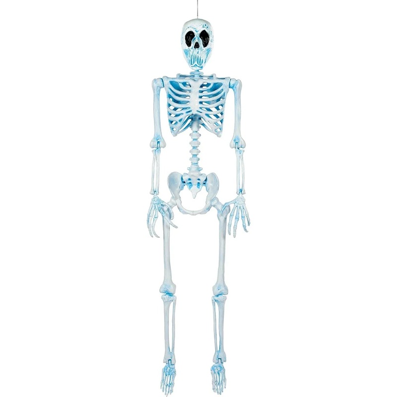 60in Blk Lt Wckd Bnz Skltn