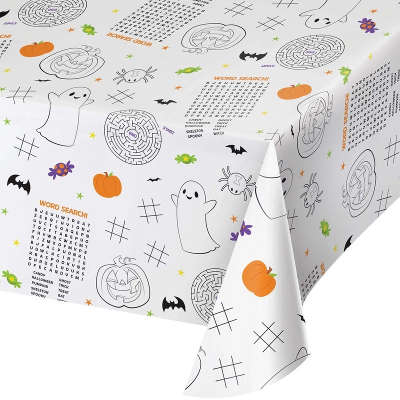 Activities Paper Tablecover 54×96 | 1 ct