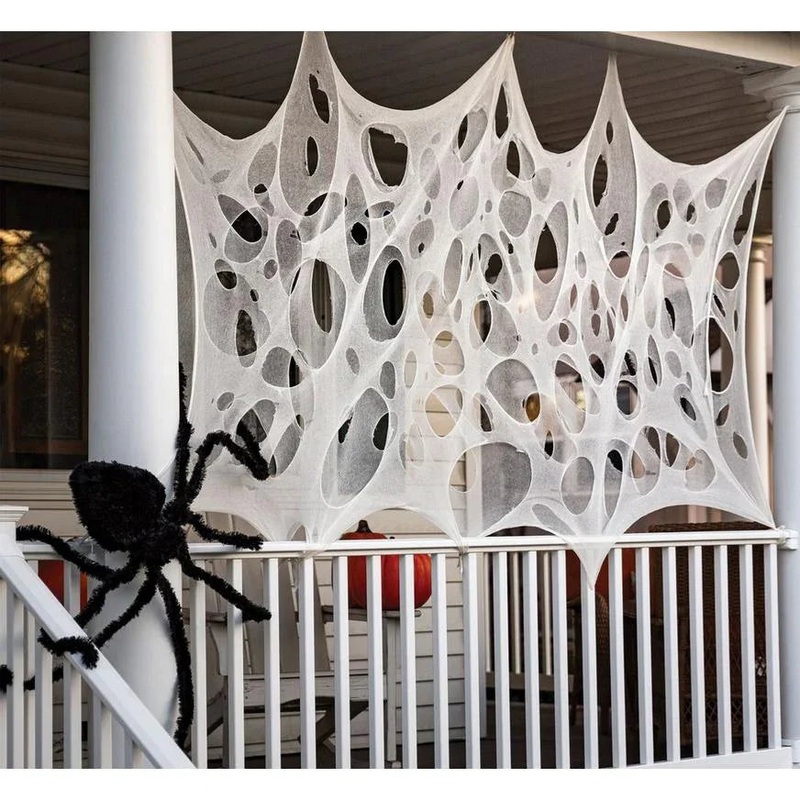 Halloween Fabric Spider Webbing 39 x 118 | 1 ct