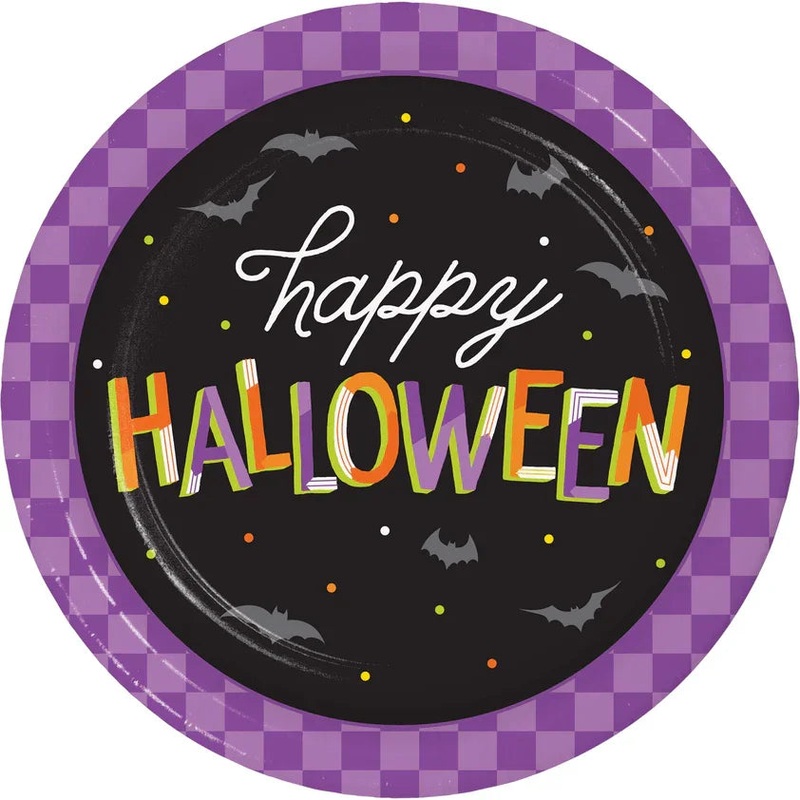 Halloween Happy Halloween Paper Lunch Plates 9 | 8 ct