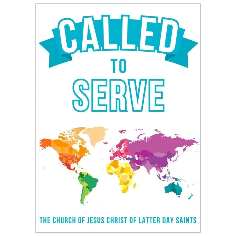 Missionary Called to Serve Banner Color 24 x 32 | 1 ct