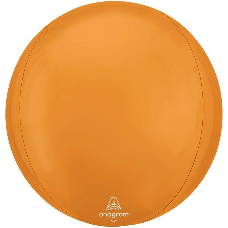 Orbz Vibrant Orange Balloon, 15 | 1 ct
