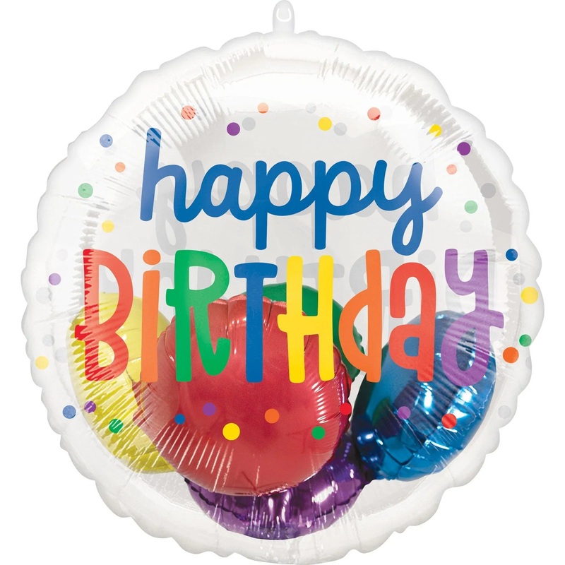 Rainbow Insiders Birthday Mylar Balloon, 20 | 1 ct