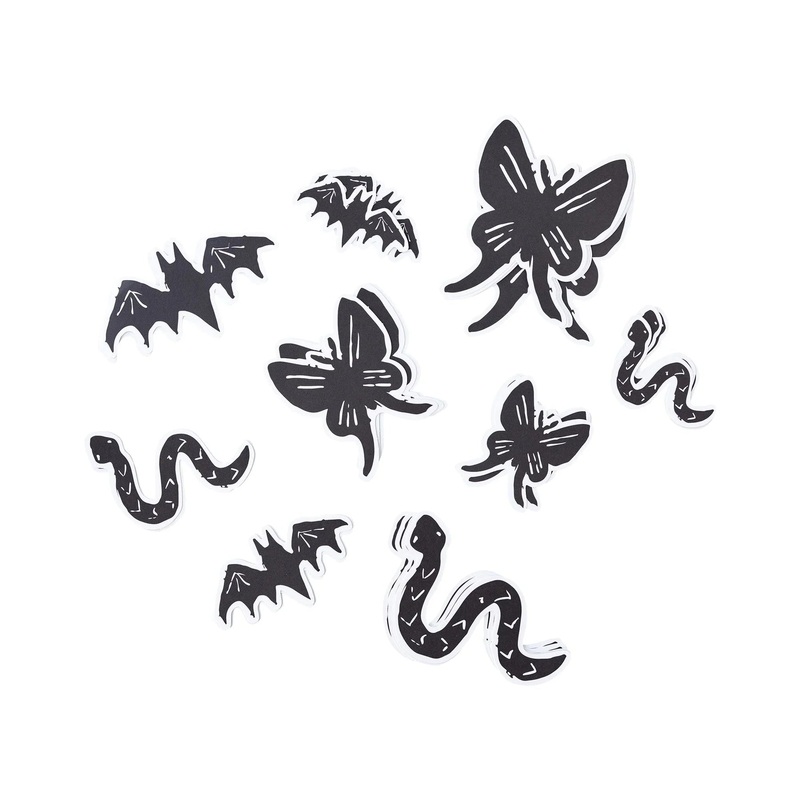 Spooky Icons Wall Cutouts | 30 ct