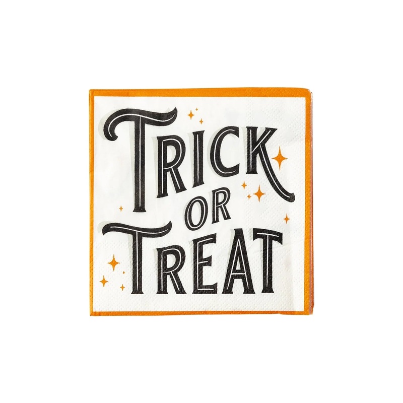 Trick or Treat Beverage Napkin | 24 ct