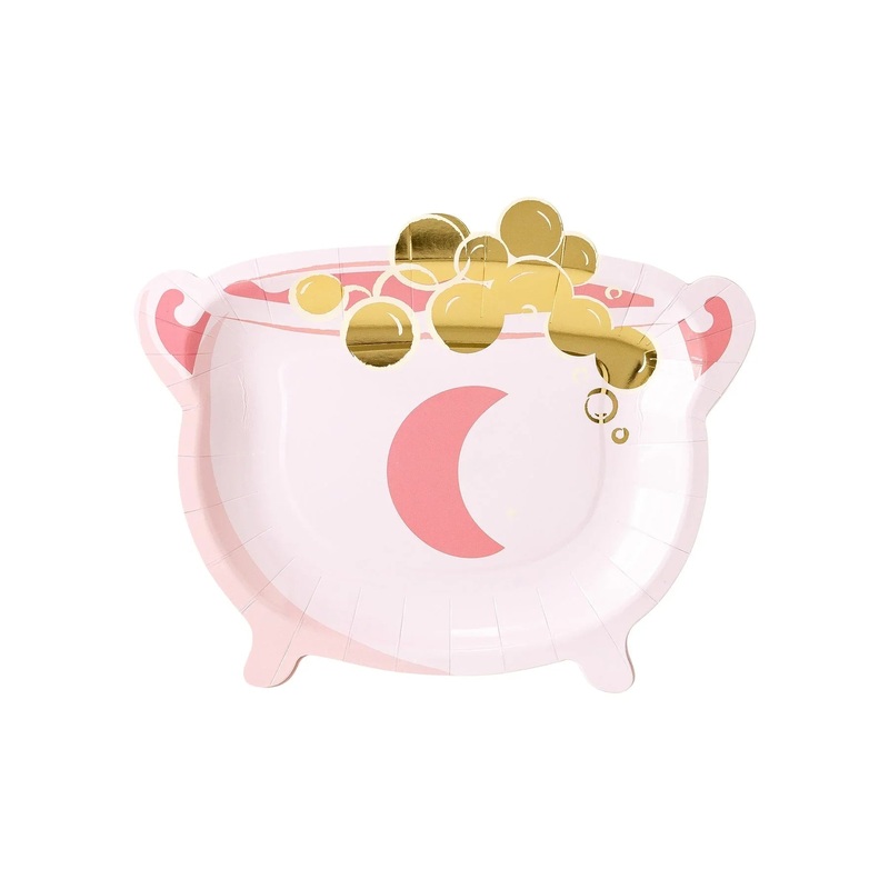 Best Witches Cauldron Shaped Plate 9 | 8 ct
