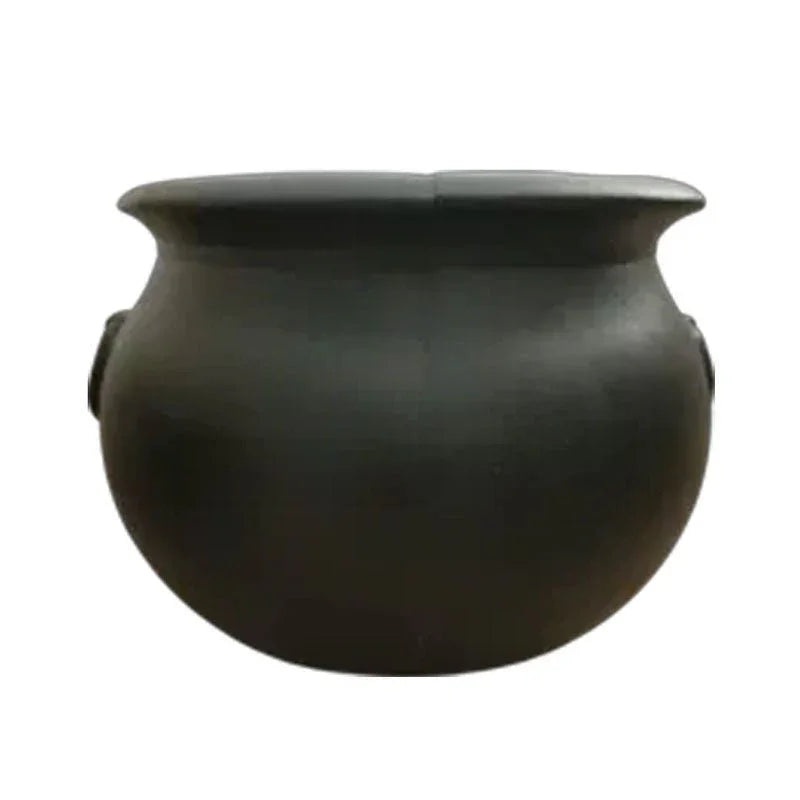 Black Plastic Cauldron 16 | 1 ct