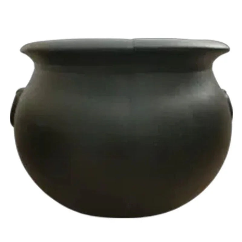 Black Plastic Cauldron 22 | 1 ct