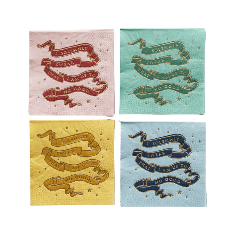Harry Potter X Bonjour Fte House Pride Beverage Napkins 5 | 24 ct