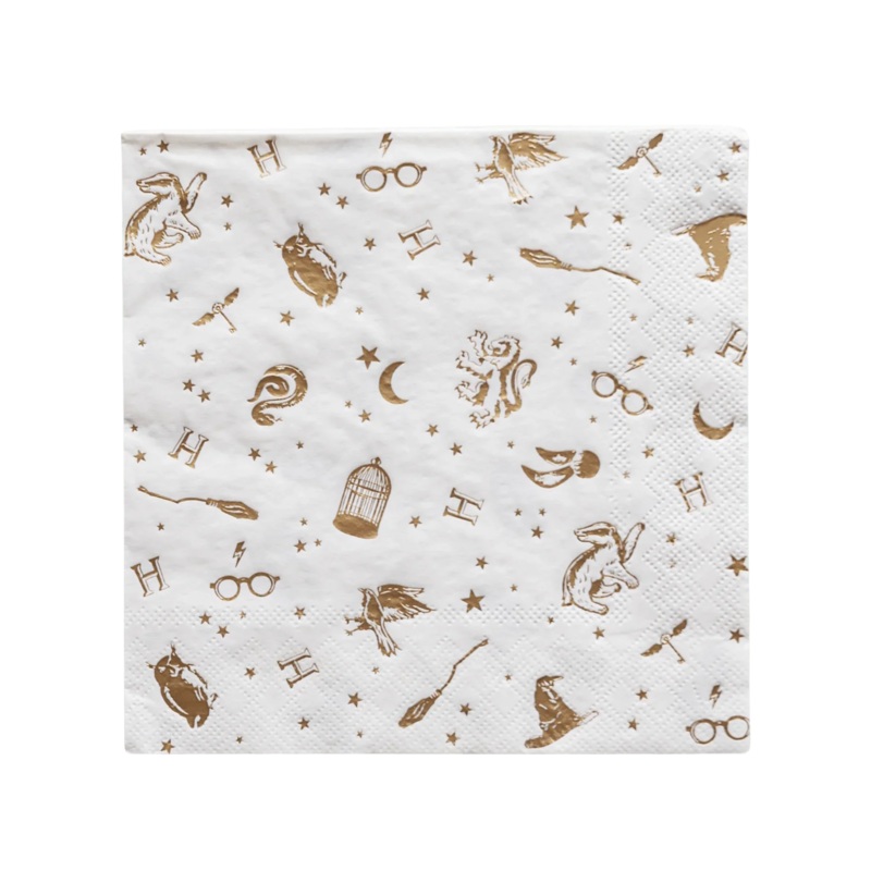 Harry Potter X Bonjour Fte House Pride Lunch Napkins | 24 ct