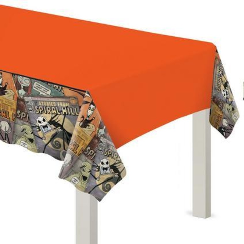 The Nightmare Before Christmas Plastic Table Cover, 54 x 96 | 1 ct