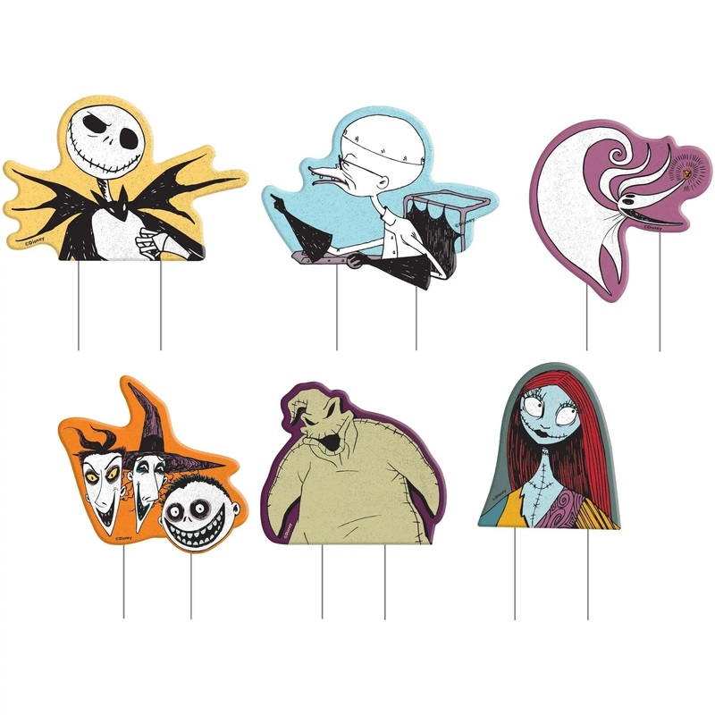 The Nightmare Before Christmas Yard Sign Kit | 6 pc
