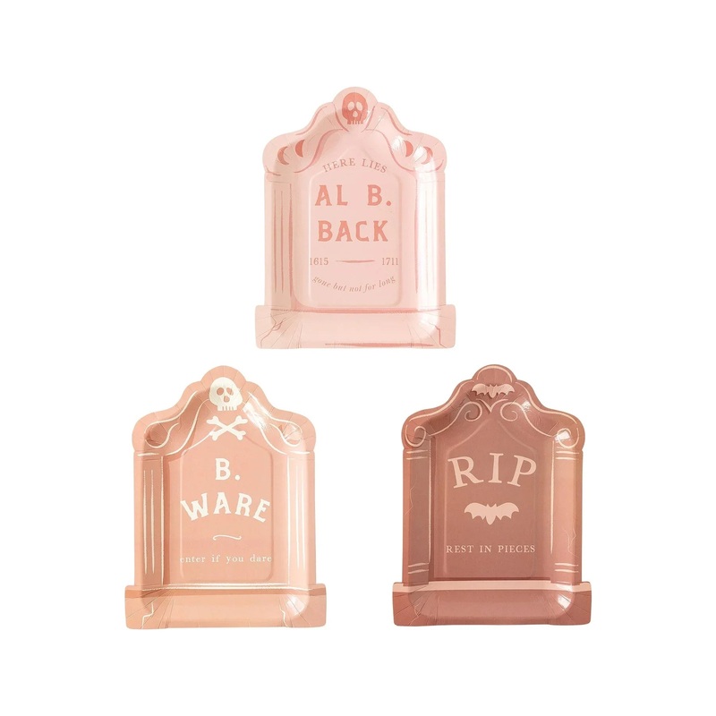 Tombstone Plate Set 9 | 9 ct