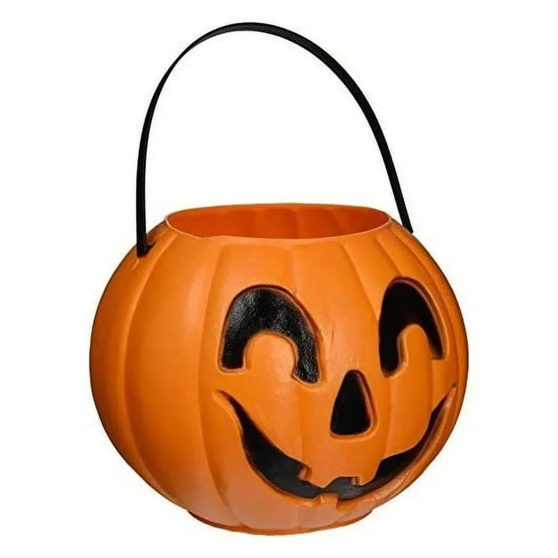 Trick or Treat Jack O Lantern With Handle 9 | 1 ct