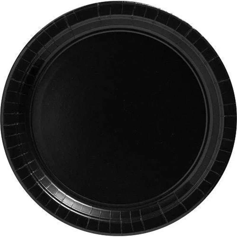 Black Paper Dinner Plates 10 | 20ct