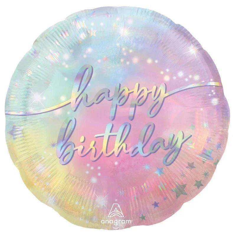 Luminous Birthday SuperShape Balloon 28 | 1ct