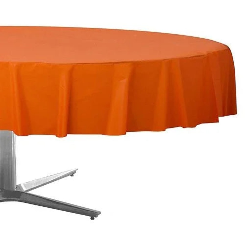 Orange Peel Round Table Cover 84 | 1ct